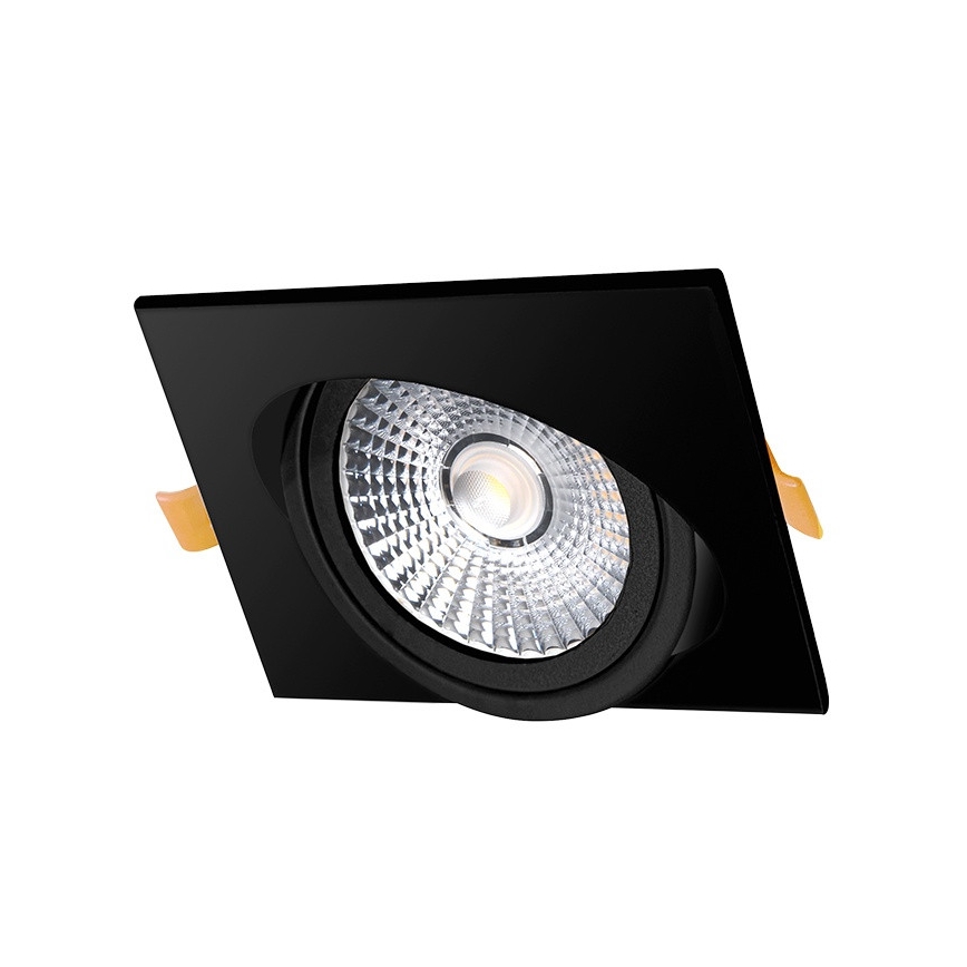 LED infälld belysning LED/18W/230V 4000K 11,5x11,5 cm svart