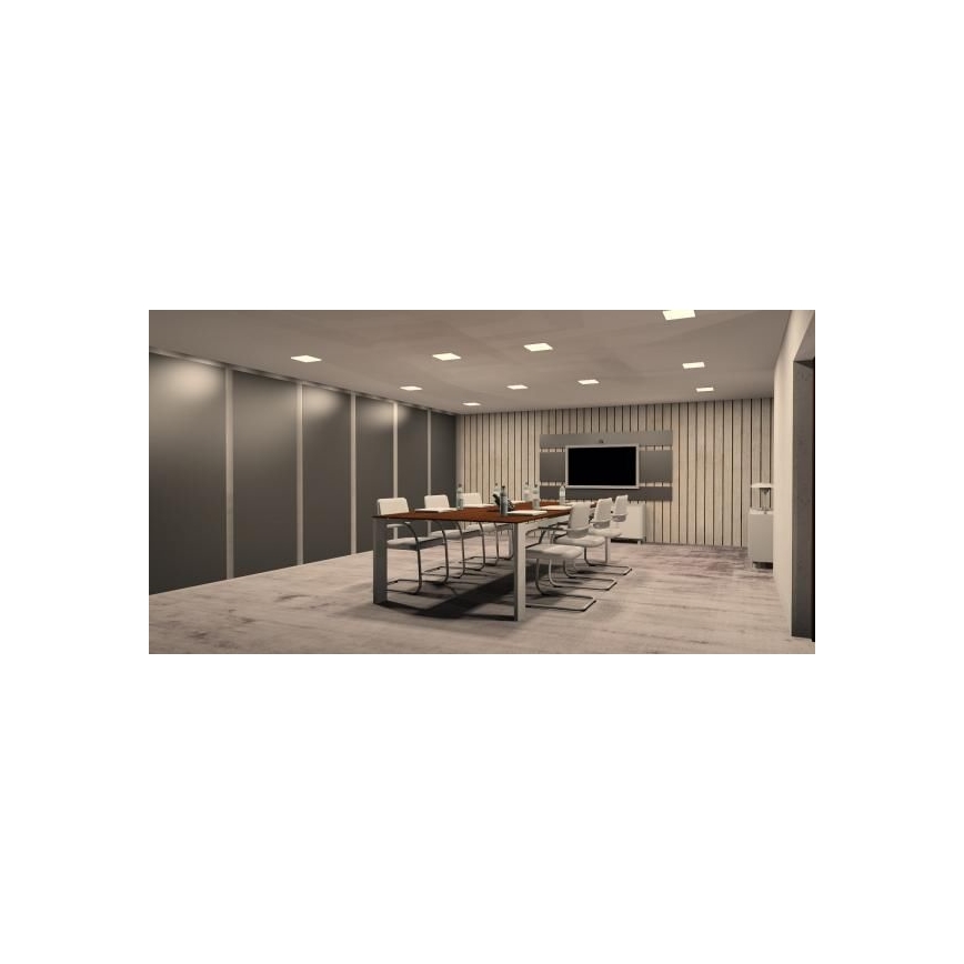 LED infälld belysning LED/18W/230V