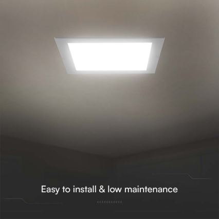 LED infälld belysning LED/3W/230V 9x9 cm 3000K vit