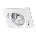 LED infälld belysning LED/6W/230V 4000K 8,5x8,5 cm vit