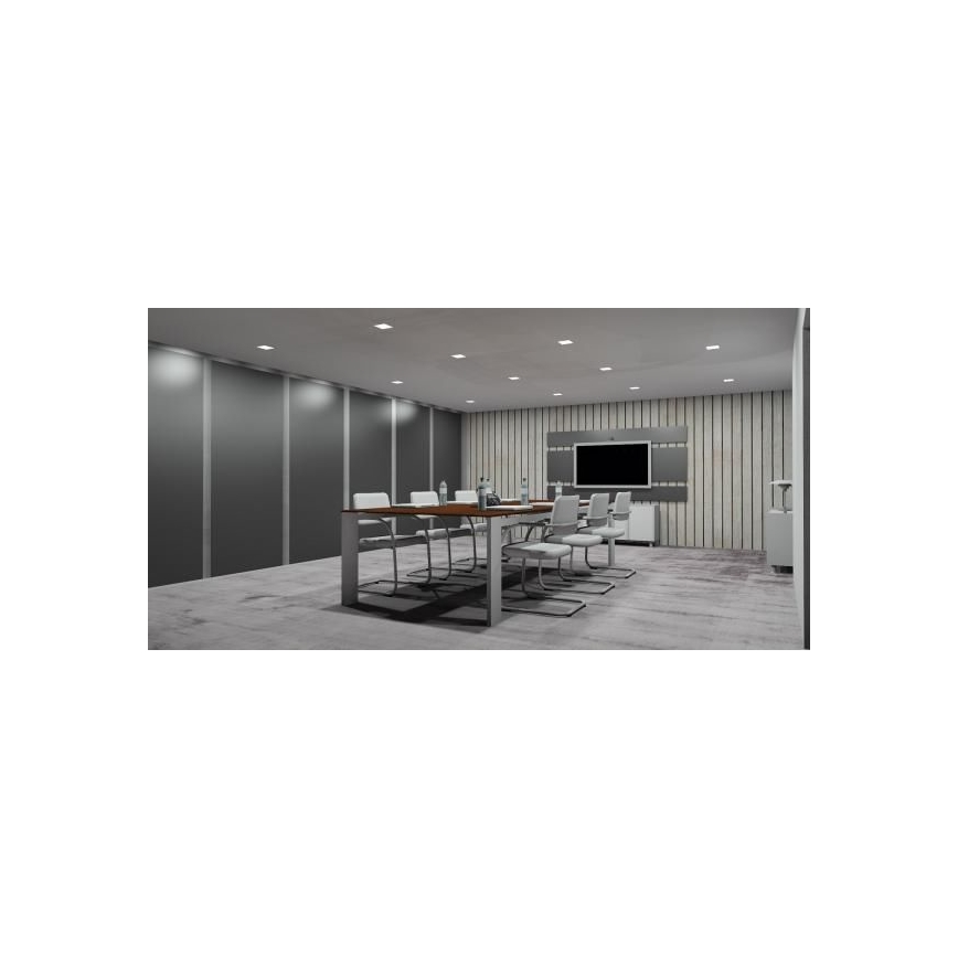 LED infälld belysning LED/6W/230V