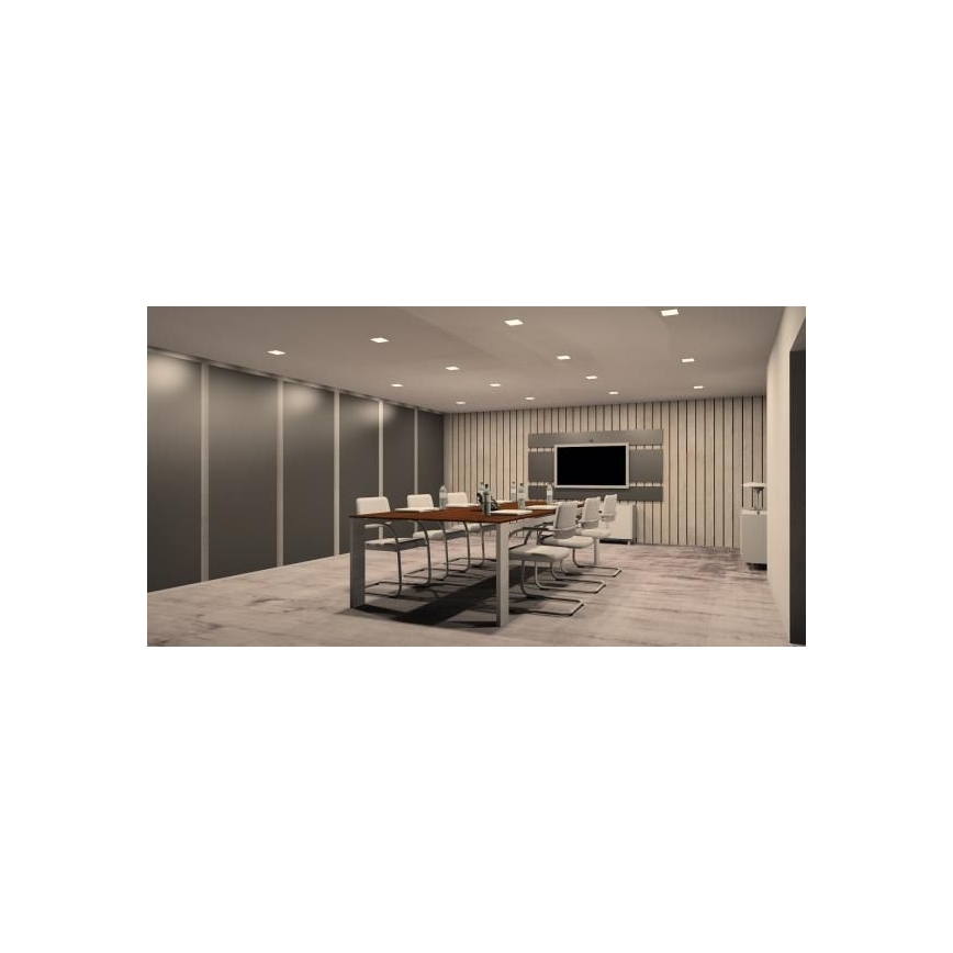 LED infälld belysning LED/6W/230V