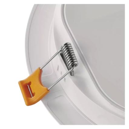LED infälld belysning  LED/9W/230V diameter 12 cm vit