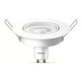 LED infälld belysning Philips 1xGU10/4,7W/230V 2700K