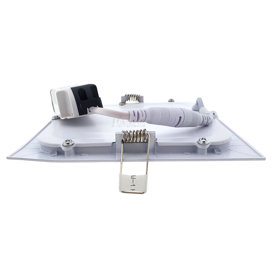 LED infälld belysning QTEC LED/12W/230V 2700K 16,8x16,8 cm