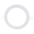 LED infälld belysning QTEC LED/15W/230V 2700K diameter 18,8 cm