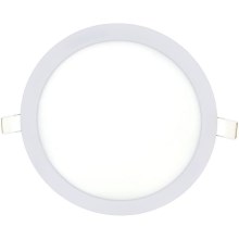 LED infälld belysning QTEC LED/24W/230V 2700K diameter 29,6 cm