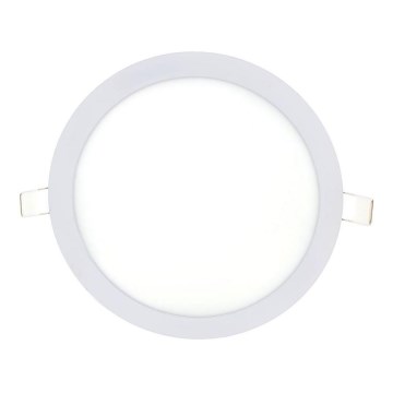 LED infälld belysning QTEC LED/24W/230V 2700K diameter 29,6 cm