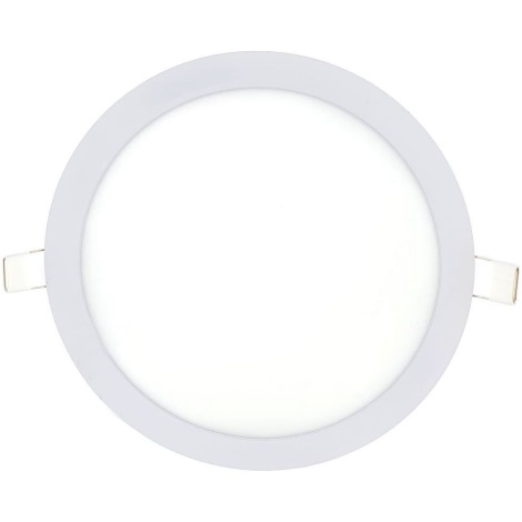 LED infälld belysning QTEC LED/24W/230V 2700K diameter 29,6 cm