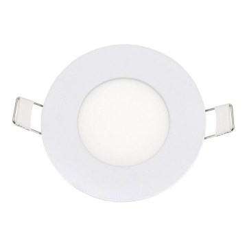LED infälld belysning QTEC LED/3W/230V 4200K diameter 8,3 cm