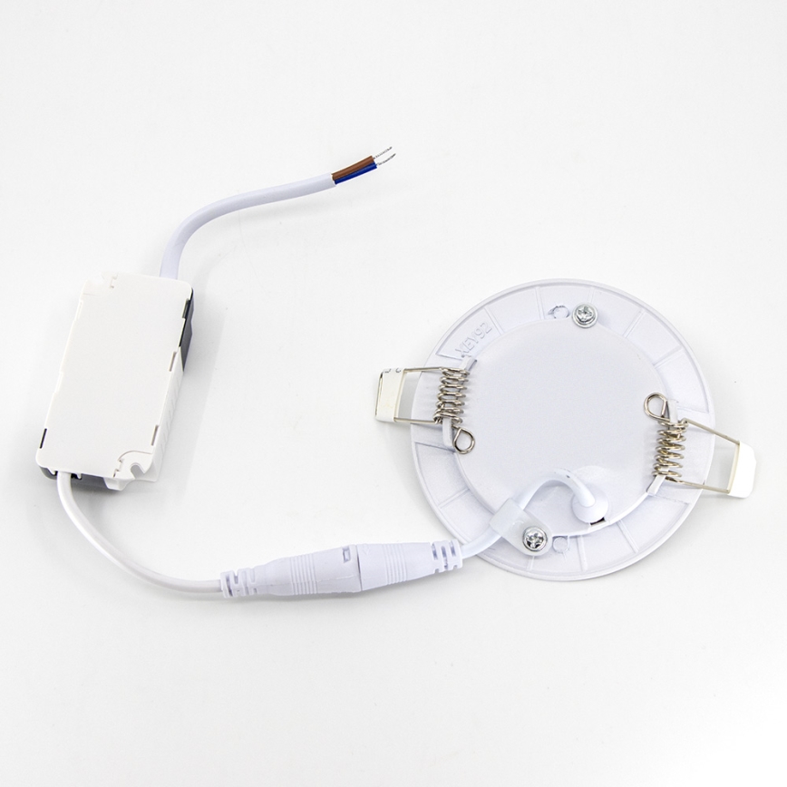 LED infälld belysning QTEC LED/3W/230V 6500K diameter 8,3 cm