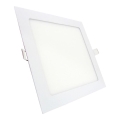 LED infälld belysning QTEC LED/9W/230V 2700K 14,6x14,6 cm