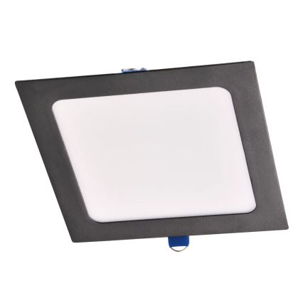 LED infälld belysning RIGEL LED/10W/230V 4000K 16,8x16,8 cm svart