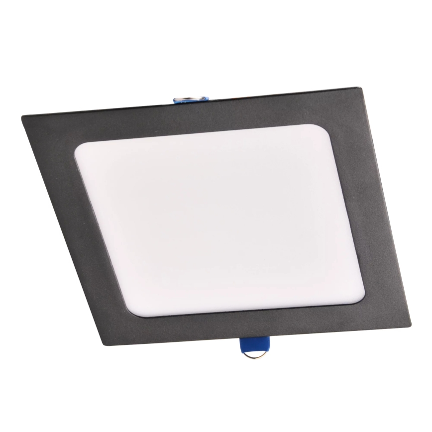 LED infälld belysning RIGEL LED/10W/230V 4000K 16,8x16,8 cm svart