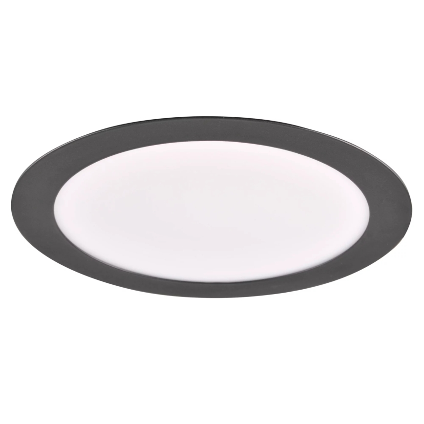 LED infälld belysning RIGEL LED/14W/230V 4000K diameter 22 cm svart