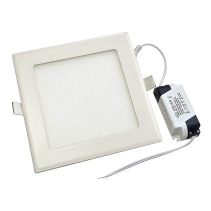 LED infälld belysning RIKI-V LED/12W/230V 175x175 mm IP40