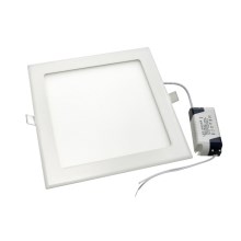 LED infälld belysning RIKI-V LED/18W/230V 225x225 mm IP40