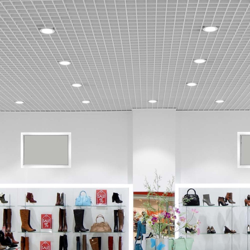 LED infälld belysning SAMSUNG CHIP LED/10W/230V 6400K