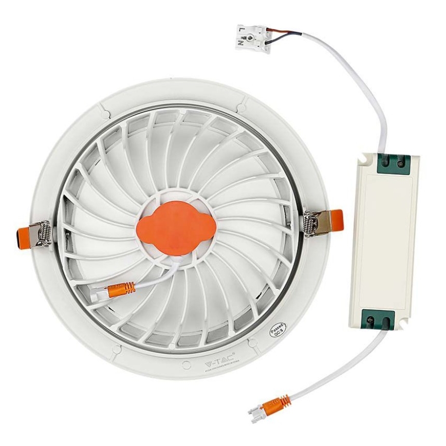 LED infälld belysning SAMSUNG CHIP LED/30W/230V 3000K