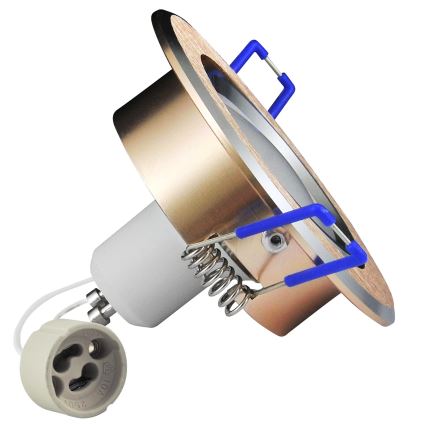LED infälld belysning SOL OLAL 1xGU10/3,5W/230V 3000K diameter 8,4 cm guld