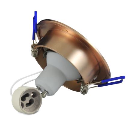 LED infälld belysning SOL OLAL 1xGU10/3,5W/230V 3000K diameter 8,4 cm guld