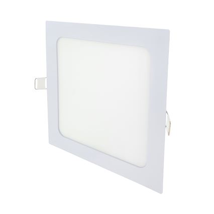 LED infälld belysning SQUARE LED/15W/230V 4200K 18,8x18,8 cm vit