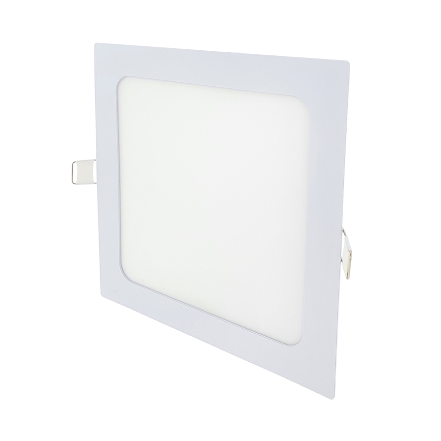 LED infälld belysning SQUARE LED/15W/230V 4200K 18,8x18,8 cm vit