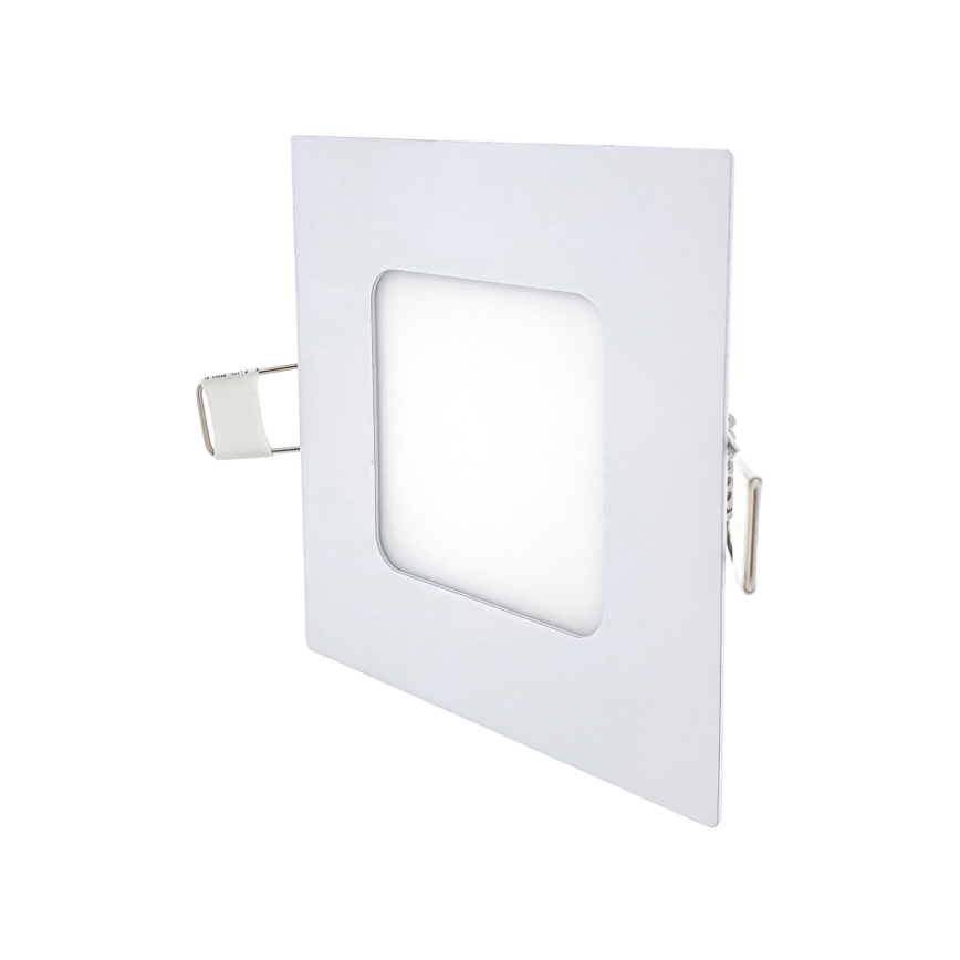 LED infälld belysning SQUARE LED/3W/230V 4200K 8,3x8,3 cm vit