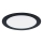 LED infälld belysning VEGA LED/12W/230V 2900/3900/5800K diameter 17,5 cm svart