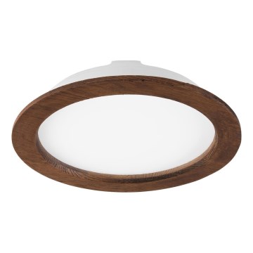 LED infälld belysning WOODY SPOT LED/23,5W/230V 4000K körsbär ø 23,5 cm