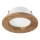 LED infälld belysning WOODY SPOT LED/5,5W/230V 4000K valnöt ø 10 cm