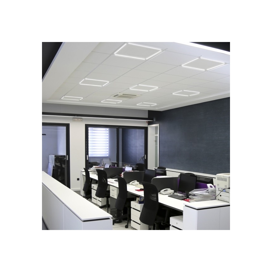 LED Infälld ram LED/40W/230V