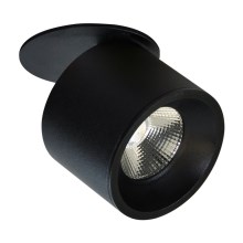 LED Infälld spotlight HARON 1xLED/15W/230V svart