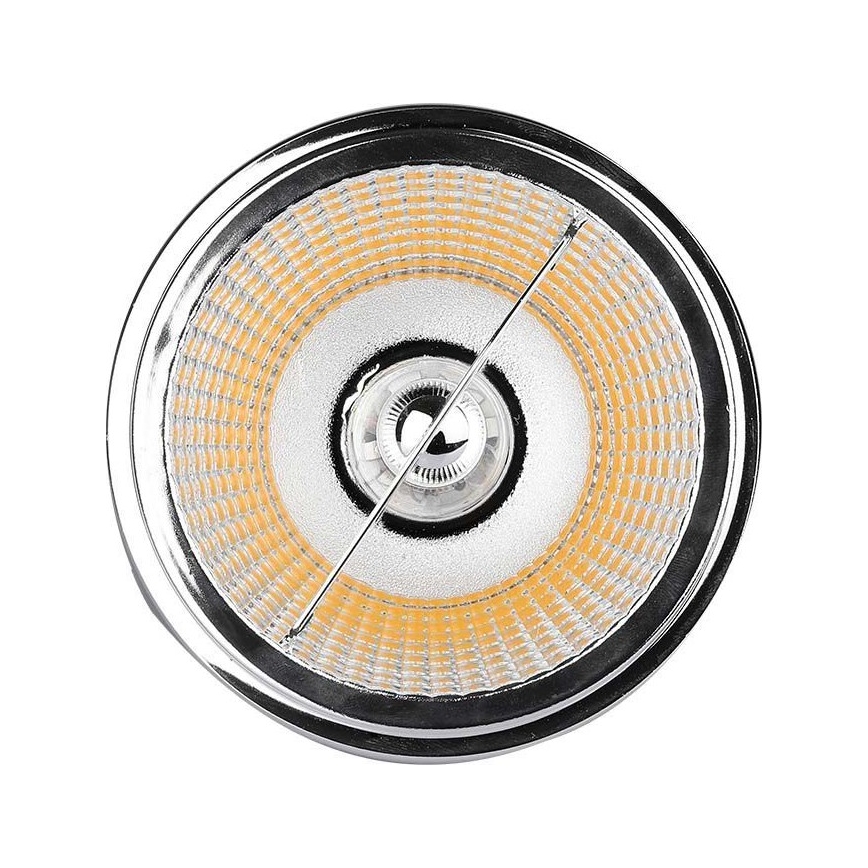 LED Infälld spotlight LED/20W/230V 6400K 40°/20° diameter 11 cm skinande krom