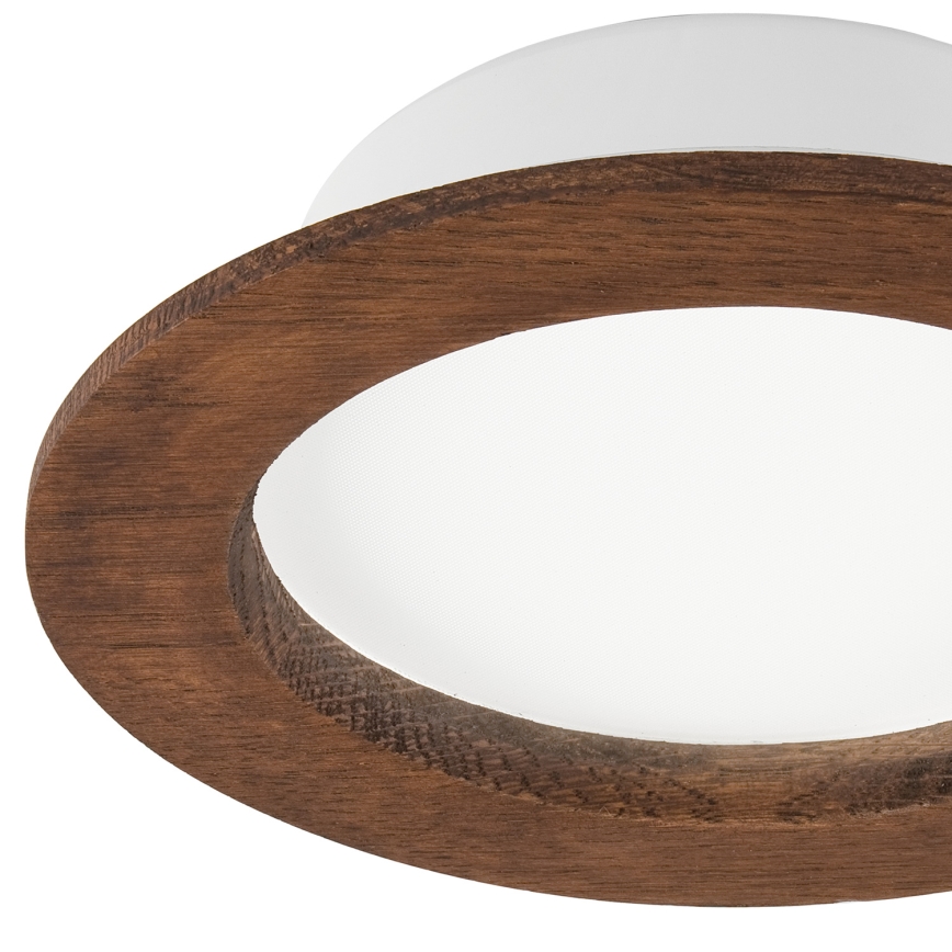 LED infälld spotlight WOODY SPOT LED/12,5W/230V 4000K körsbär ? 16 cm