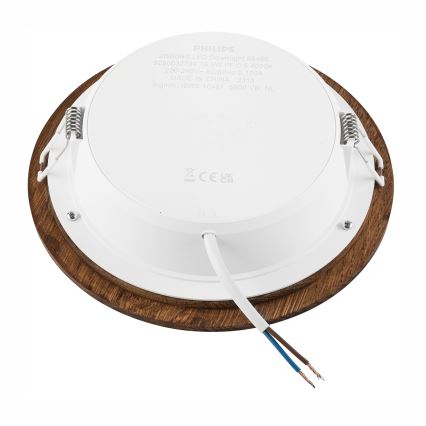 LED infälld spotlight WOODY SPOT LED/16,5W/230V 4000K körsbär ? 18,5 cm