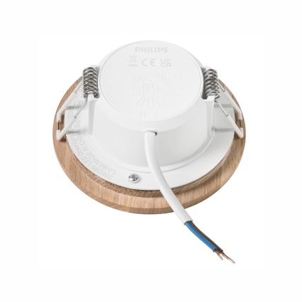 LED infälld takspot WOODY SPOT LED/5,5W/230V 4000K ek Ø 10 cm