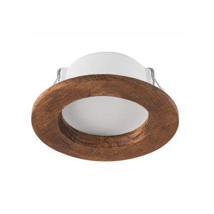 LED infälld takspot WOODY SPOT LED/5,5W/230V 4000K körsbär ? 10 cm