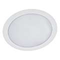 LED-infälld takarmatur ALGINE 2 i 1, 12 W, 230 V, 4000 K, vit