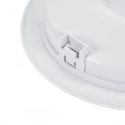 LED-infälld takarmatur ALGINE 2 i 1, 12 W, 230 V, 4000 K, vit