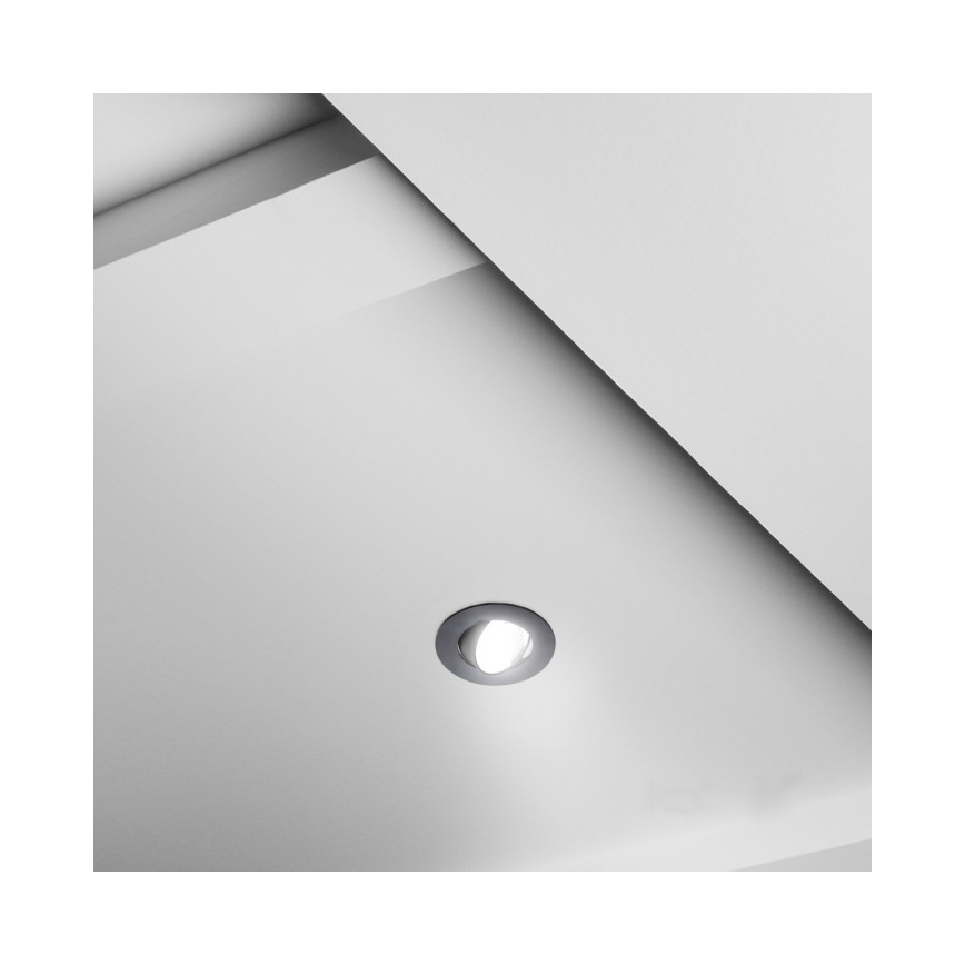 LED infälld takarmatur BRINO LED/3/5/7W/230V 3000/4000/6500K svart