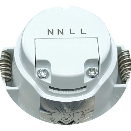 LED infälld badrumsarmatur BONO LED/8W/230V 4000K IP65 matt krom