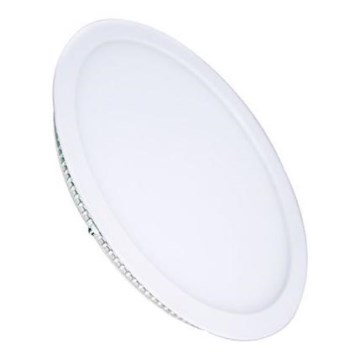 LED infälld takarmatur LED/18W/230V 3000/4000/6000K Ø 22,5 cm vit