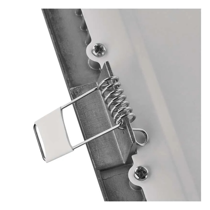 LED infälld takarmatur NEXXO LED/12,5W/230V 3000/3500/4000K silver 17x17 cm