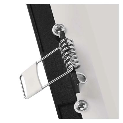 LED infälld takarmatur NEXXO LED/18W/230V 3000/3500/4000K svart 22,5 x 22,5 cm