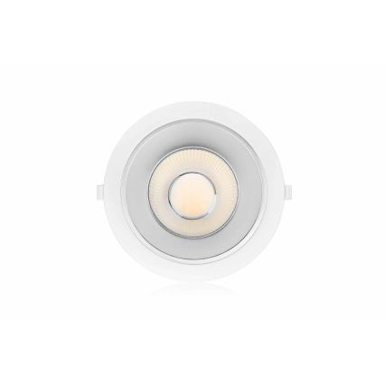 LED infälld badrumsarmatur NYON LED/26W/230V 3000/4000/5700K Ø 23,2 cm IP44 vit
