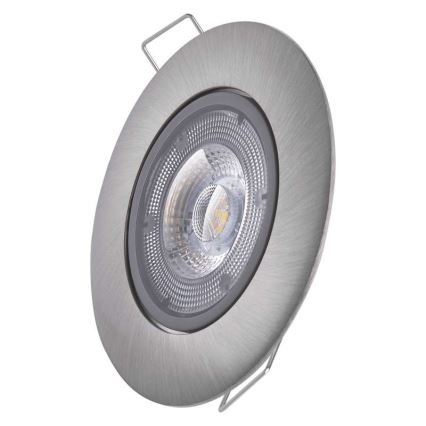 LED infälld taklampa EXCLUSIVE LED/5W/230V 4000 K silver