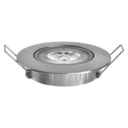 LED infälld taklampa EXCLUSIVE LED/5W/230V 4000 K silver