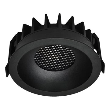 LED infälld taklampa LED/24W/230V 3000/4000/6400K Ø 13,5 cm svart