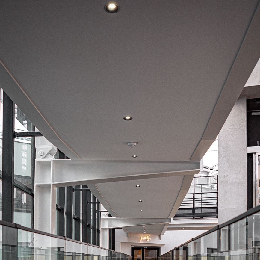 LED infälld taklampa LED/24W/230V 3000/4000/6400K Ø 13,5 cm svart